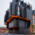 Maison « Post-graffiti ” Art Definining un immeuble moderne au Luxembourg