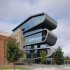 Maison Rupture quartier industriel Patterns : Umicore immeuble de bureaux en Belgique