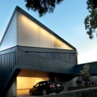 Maison Pente de toit règlements résultant dans une Architecture triangulaire