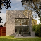 Maison Énergie efficace petit maison dans le Maryland par l'architecte Robert Gurney