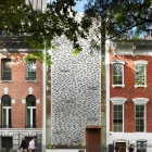 Maison Maison de ville de Manhattan étroit défilant Vertical Design