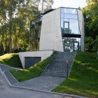 Maison Maison d'été de quatre étages présentant une Architecture originale en Lituanie