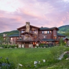 Maison Résidence accueillante de Style Ranch au Colorado offrant vue sur la montagne de parfait