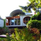 Maison Intéressant d'Architecture à Portland : la maison de sourcil