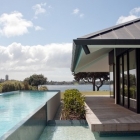 Maison Résidence de la vue spectaculaire sur le lac en Nouvelle Zélande par Daniel Marshall architectes