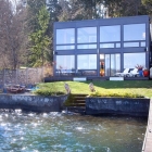 Maison Fusion d'amour pour la Nature avec la vie confortable : résidence front de mer de Seattle