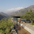 Maison Ouvert à un paysage à couper le souffle : Casa Farellones au Chili