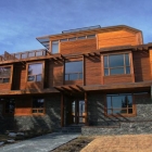 Maison Résidence contemporaine bois et la pierre : la maison Maddock au Canada