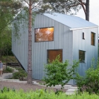 Maison Sculpturale et abordable maison préfabriquée en Suède