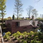 Maison Paradis privé sur l'eau à côté de l'itinéraire cyclable occupé : ParkArk à Utrecht