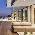 Maison L'Essence de la vie moderne au-dessus LA: Villa de luxe à Hollywood