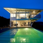 Maison Self-Suficient blanc acier Villa au Costa Rica