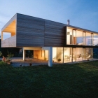 Maison “ Boite avec vue en bois ” résidence de K_M_Architektur