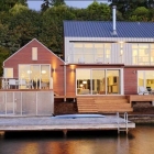 Maison Très belle résidence sur le lac Washington par Johnston architectes