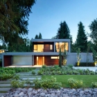 Maison Exemplaire en forme de H contemporain maison au Canada