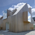 Maison Maison aux Pays-Bas : Architecture et Sculpture combinée