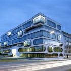 Maison Imposant immeuble de bureaux à Hambourg