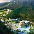 Maison Le siège mondial de Taekwondo parc à Muju en Corée