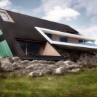 Maison Maison de bord : Mobius architectes crée une bizarrerie avec sa créativité