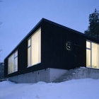 Maison Chambre n ° 5: Minimaliste élégante maison au coeur de la Suède
