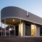Maison Pavillon de bureau à domicile avec une Architecture audacieuse et moderne en Australie