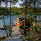 Maison Charmante maison de lac sur le lac Joseph, Canada par Altius Architecture