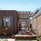 Maison Maison toit rétractable cinétiquement adaptée au climat de Melbourne