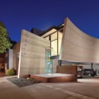 Maison Travertin argenté murs abritant Obagi Skin Health Institute de Californie