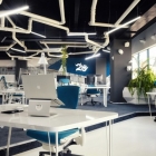 Maison Spaceship bizarre comme jeu Studio Office par Ezzo Design