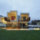 Maison Architecture contemporaine ancestral : style 3D Volumes définissant une maison au Pérou
