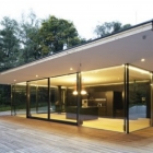 Maison Retraite d'été moderne en bois et verre : Haus Hainbach