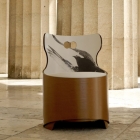 Meuble Respectueux de l'environnement et artistique : TONDA fauteuil par Capolinea Design