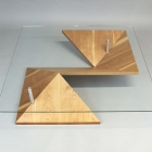 Meuble Élégante, exotique et hautement personnalisable : Table basse Origami