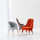 Meuble Élégamment relié : EMMA et EMILY rembourré chaise Designs par Färg & Blanche