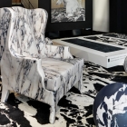 Meuble Rare fauteuil en marbre doux par Maurizio Galante