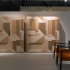 Meuble Collection de meubles d'incrustation affiche des motifs géométriques Intruiguing