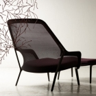 Meuble Spacieuse et confortable fauteuil moderne défini par une Structure légère