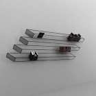 Meuble Curieux étagère d'Illusion d'optique avec un beau Design minimaliste