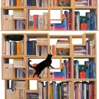 Meuble Amoureux de chat, Gather : Félin-Friendly Bibliothèque modulaire