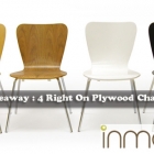 Meuble Concours : Gagnez 4 droite sur contreplaqué chaises offertes par Inmod
