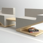 Meuble Pousser ou tirer le canapé Design pour les petits espaces : les V-deux