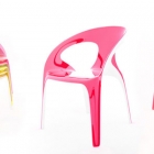 Meuble Vive et colorée empilable chaise Design : juteuse par Angelo Tomaiuolo