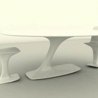 Meuble Table d'entreprise & de chaise par Marco De Gregorio