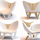 Meuble Ilium chaise par Damaris & Marc Design Studio