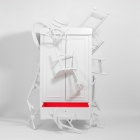 Meuble Rapport de conception puissant contre le gaspillage de meubles : Le placard de la corbeille
