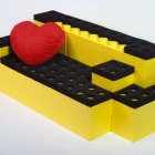Meuble Meubles de briques de Lego géantes : LunaBlocks