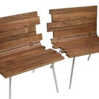 Meuble Le banc de Splinter – deux chaises et un banc