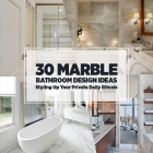 Salle de bain 30 idées de conception de salle de bains en marbre style vers le haut de vos rituels du quotidien privé