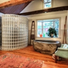 Salle de bain Baignoires pierres naturelles alliant confort, avec un véritable