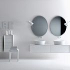 Salle de bain Meubles salle de bain magnifique texture en noir et blanc de Falper